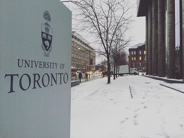 @uoft a few hrs before screening